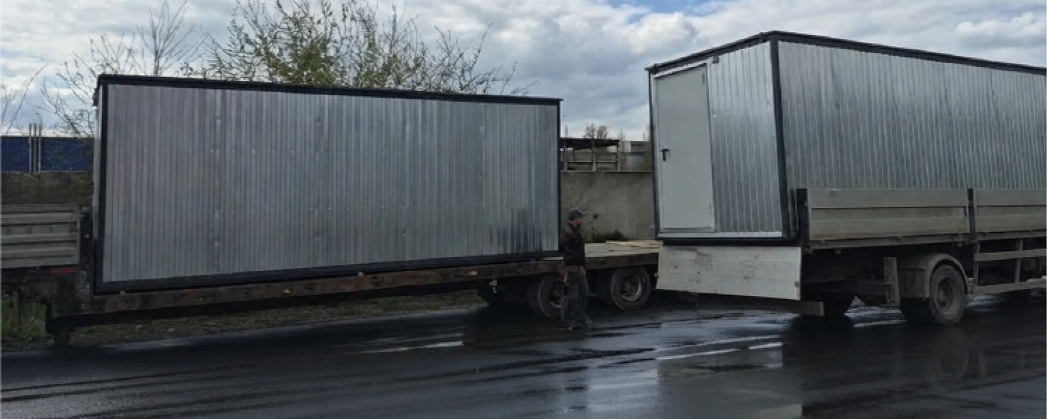 Доставка полуприцепом бортовым